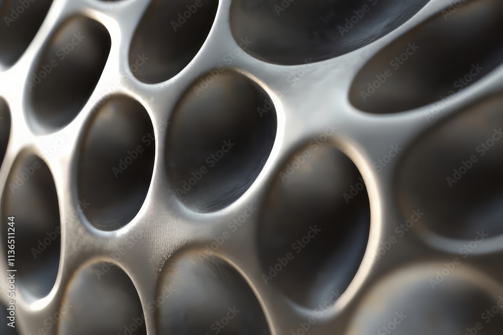 Poster bumpy 3d surface texture featuring spherical protrusions displaying intricate details and unique pat