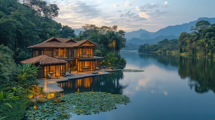 Naklejka premium Explore undisturbed natural scenery