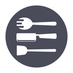 Simple Food and Restaurant Icon - Perfect for Culinary Designs