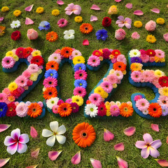 natural vibrant 2025 with fresh pattern creative design in modern artistic studio setting