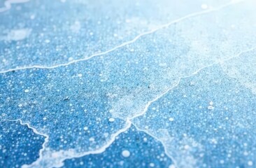 Obraz premium Scratched Ice Texture: Natural scratched ice at an ice rink, used as a texture or background
