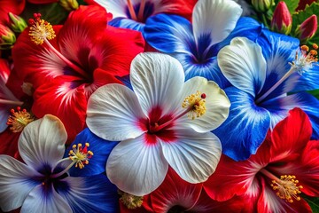 Happy Haitian Independence Day: Macro Photography Greeting Card Design