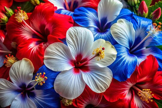 Happy Haitian Independence Day: Macro Photography Greeting Card Design