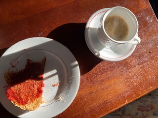 coffee cup on the table 