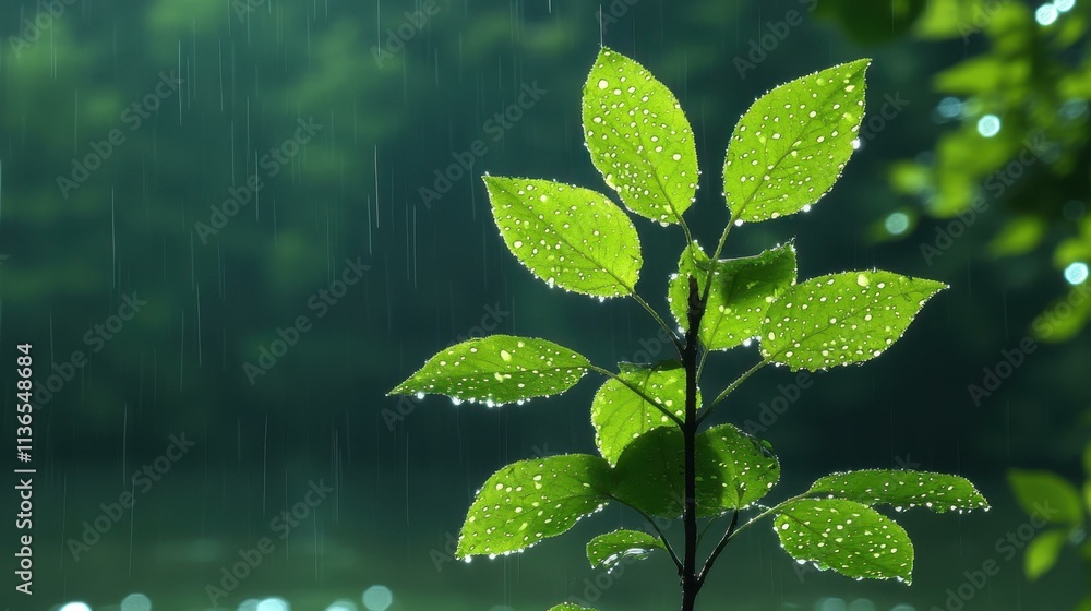 Poster nature abstract image abstract ecosystems abstract image one main object high quality very detailed