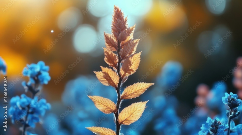 Aufkleber nature abstract image ecological art abstract image one main object high quality very detailed