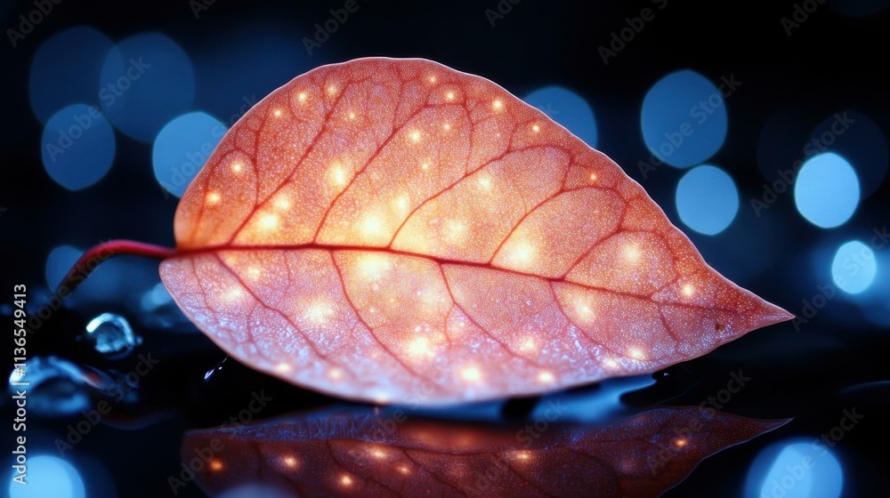 Poster nature abstract image nature's patterns abstract image one main object high quality very detailed