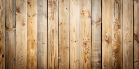 Fototapeta premium Rustic Light Brown Wooden Planks Background Texture for Design Projects