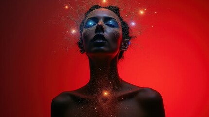 Cosmic Entity Portrait