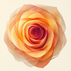 Single rose flower icon.