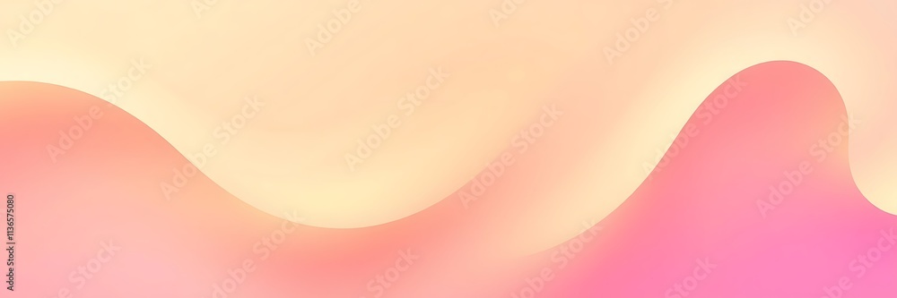 Poster smooth gradients and contemporary shapes create a modern abstract design