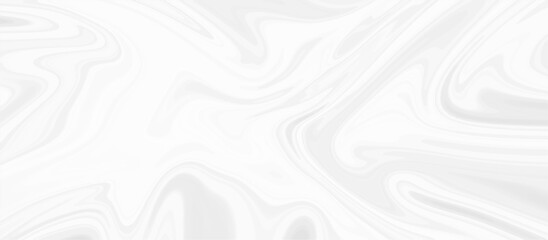 White and grey liquid marble pattern texture natural background. Liquify Swirl white and gray color art. Beautiful drawing with the divorces and wavy lines in gray tones.	
