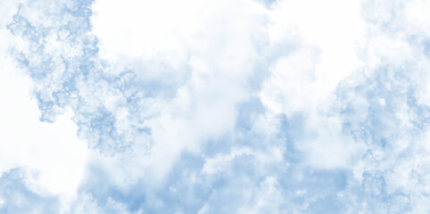 blue sky with clouds. sky background. puffy cloud.   realistic fog or mist smoky textured canvas design. cloudy background. 