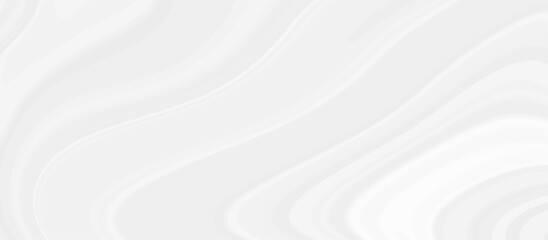 White and grey liquid marble pattern texture natural background. Liquify Swirl white and gray color art. Beautiful drawing with the divorces and wavy lines in gray tones.	
