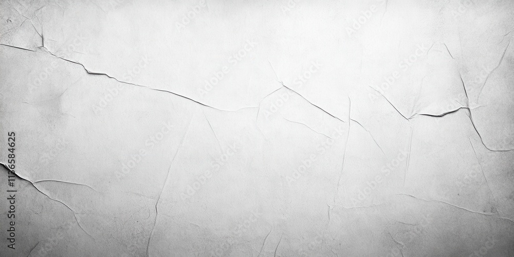 Poster a textured grey surface features visible cracks, creating an abstract design that conveys an impress