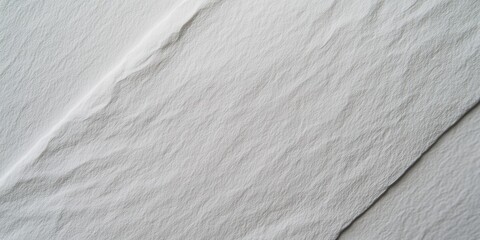 Obraz premium A soft white fabric drapes smoothly, displaying delicate folds and textures under gentle lighting, creating a calming and serene atmosphere. Generative AI