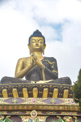 golden buddha statue