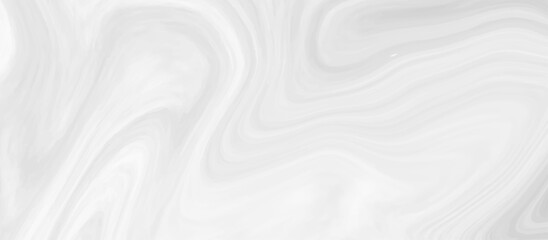 White and grey liquid marble pattern texture natural background. Liquify Swirl white and gray color art. Beautiful drawing with the divorces and wavy lines in gray tones.	

