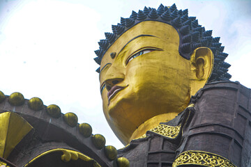 statue of buddha in buddha park namchi pelling
