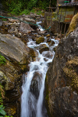 beautyful kanchenjunga waterfalls in pelling sikkim