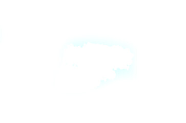 White clouds isolated on transparent background