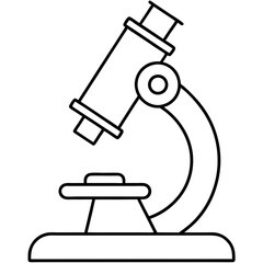 illustration of a microscope