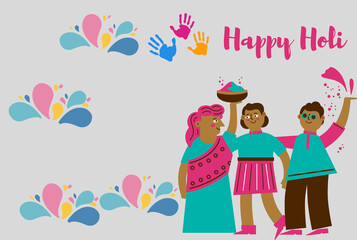 happy holi the festival of colors