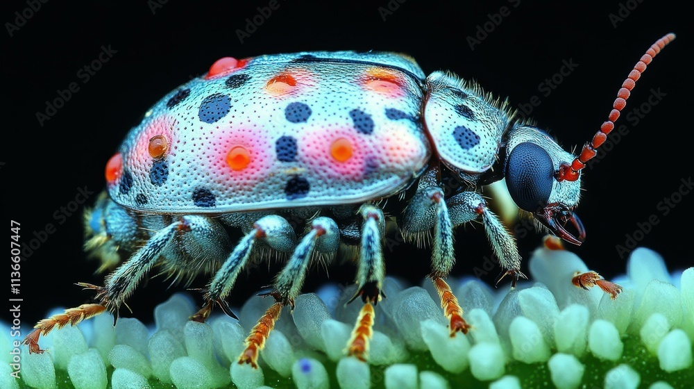 Poster insect close-up colony structure abstract image one main object high quality very detailed