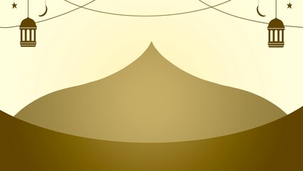 Ramadan background illustration © enha