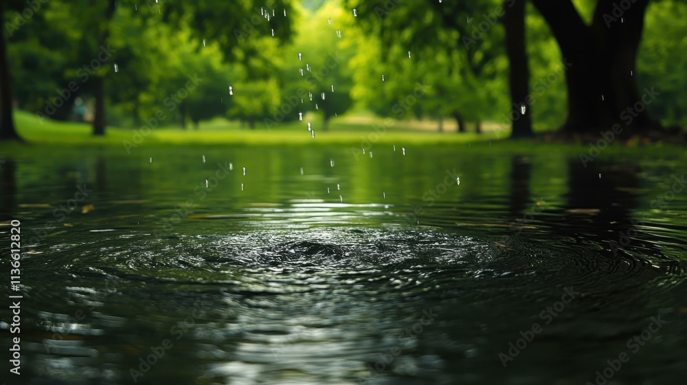 Poster nature abstract image abstract elements abstract image one main object high quality very detailed