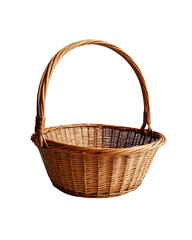 Obraz premium Wicker basket - Cutout PNG