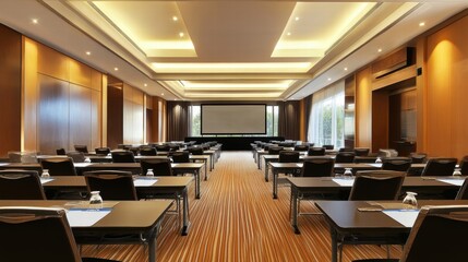 Fototapeta premium modern conference room setup
