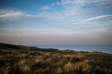 Dune landscape on the Island of Sylt