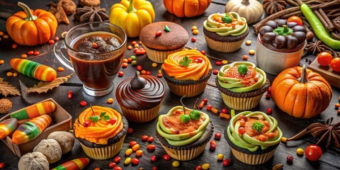 Spooky Halloween Food Photography: Cute & Creepy Treats, Candy, & Drinks