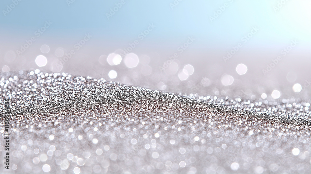 Aufkleber glitter bokeh background shimmering sparkles soft focus effect