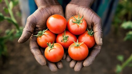 Italys tomato plantations, cultivating premium varieties for local and export markets