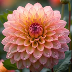 Fototapeta premium dahlia flower closeup
