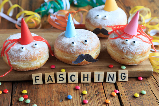 Berliner Faschingskrapfen zum Karneval