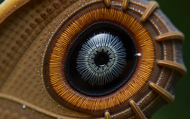 Fototapeta premium Macro Shot of a Butterfly Wing