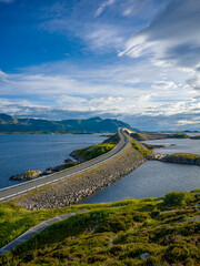 Legendäre Atlantikstraße in Norwegen