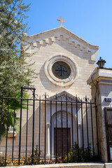 Armenian Catholic church in the center of Damascus. Republic of Syria