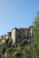 Fototapeta premium Eze village in the cliff, the French Riviera