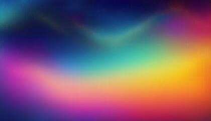 Obraz premium Abstract Blurred Rainbow: A mesmerizing gradient of vibrant colors creates a dreamy and ethereal backdrop, capturing the essence of creativity, optimism, and imagination 