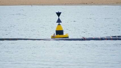 Nautical Navigation Cardinal Mark Buoy for Underwater Obstacle Avoidance Warning Marker Sign by...