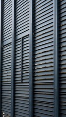 Fence for buildings. The best image for inspiration on the latest trends in current seasonal designs