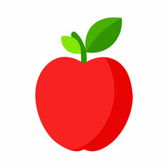 Clean Apple Vector for Logo and Art Projects.