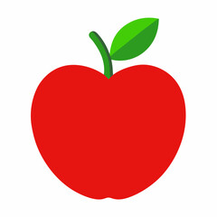 Clean Apple Vector for Logo and Art Projects.