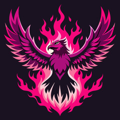 Obraz premium heart with wings