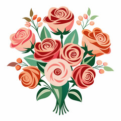 bunch of roses