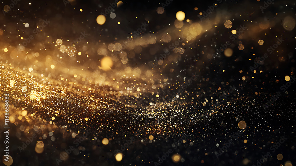 Poster abstract bokeh background